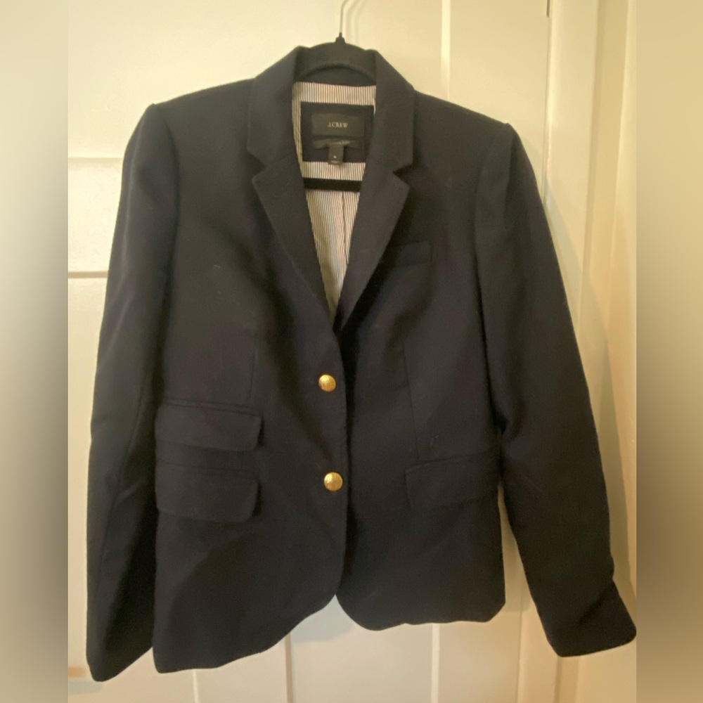 J Crew navy schoolboy Blazer